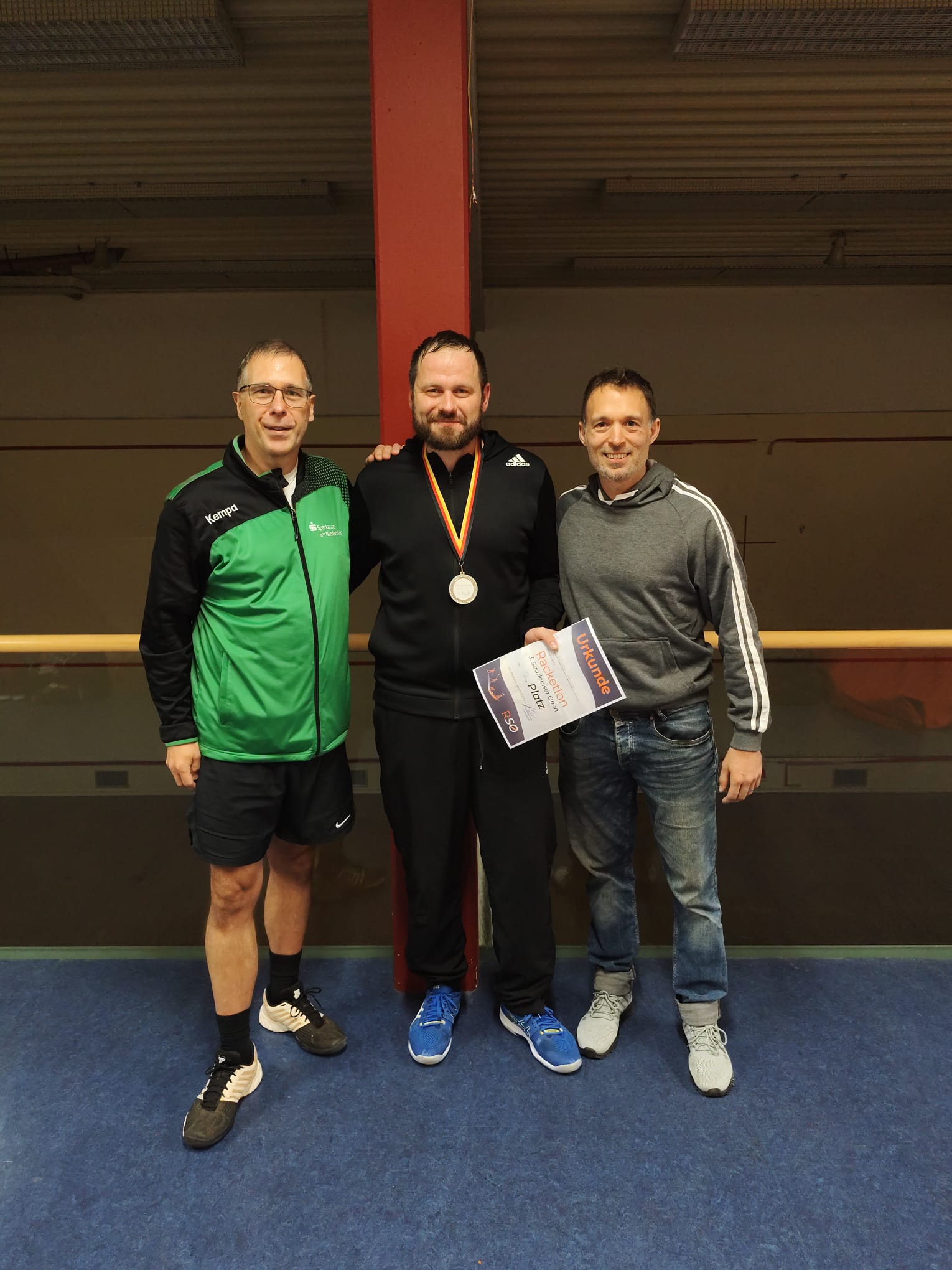 2. Platz Einzel - Florian Schinz